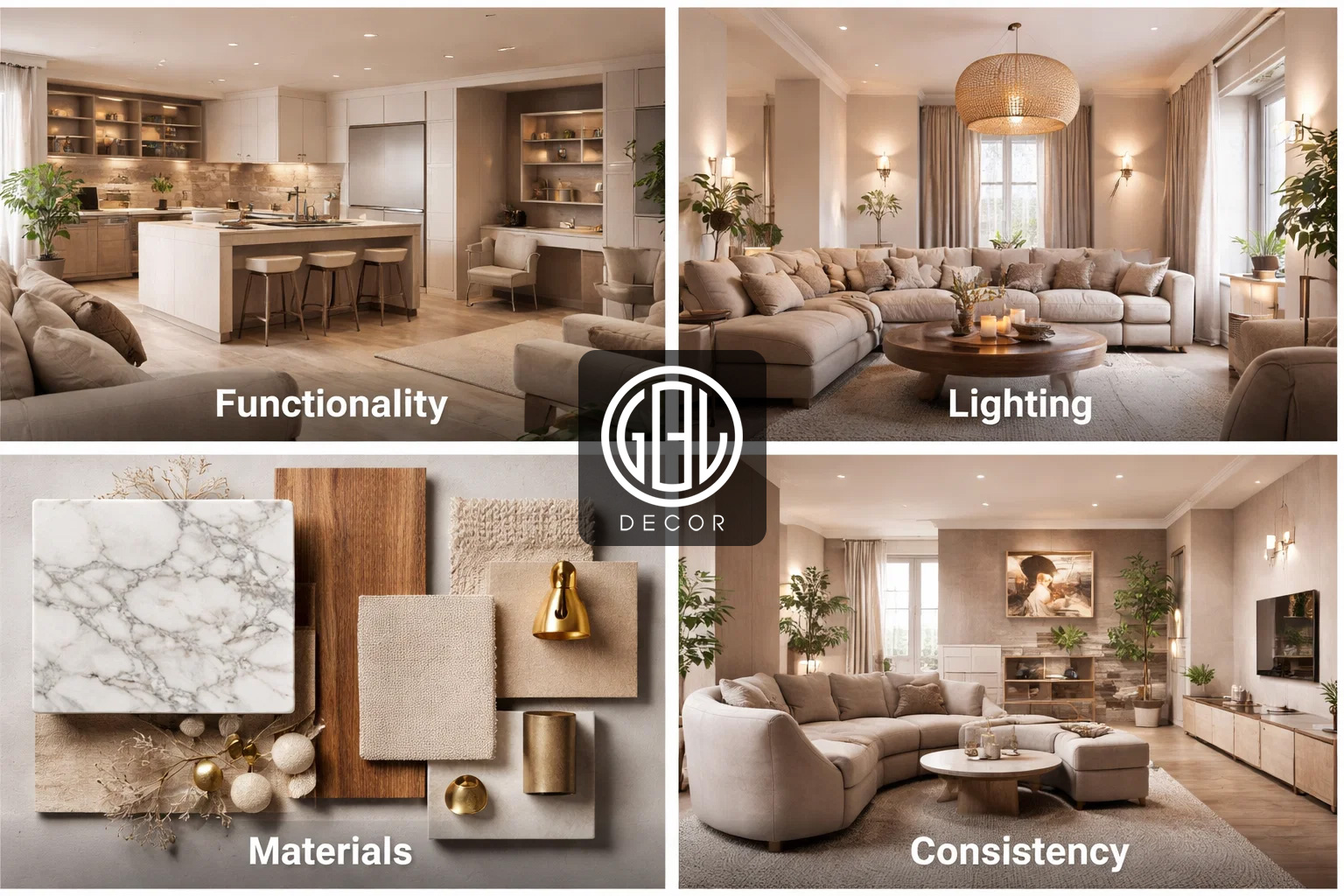 Những yếu tố quyết định chất lượng thiết kế nội thất