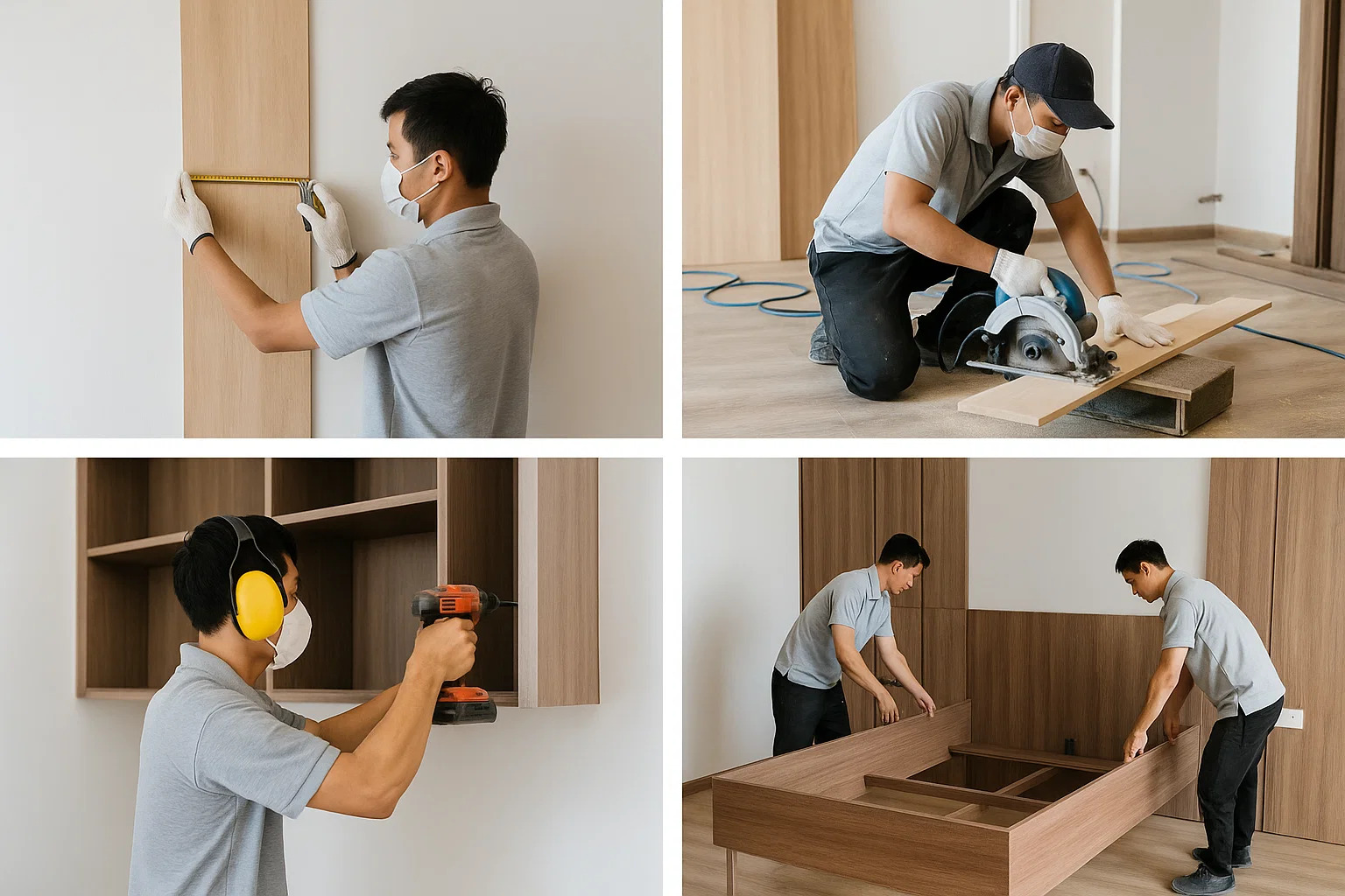Quy trình thi công nội thất chuyên nghiệp tại Biên Long Group