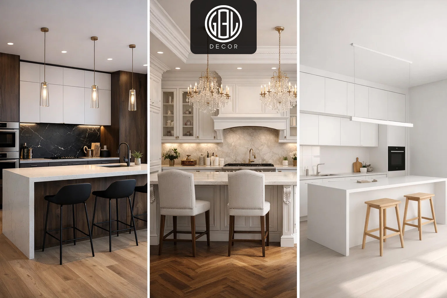 Thiết kế nội thất phòng bếp theo phong cách