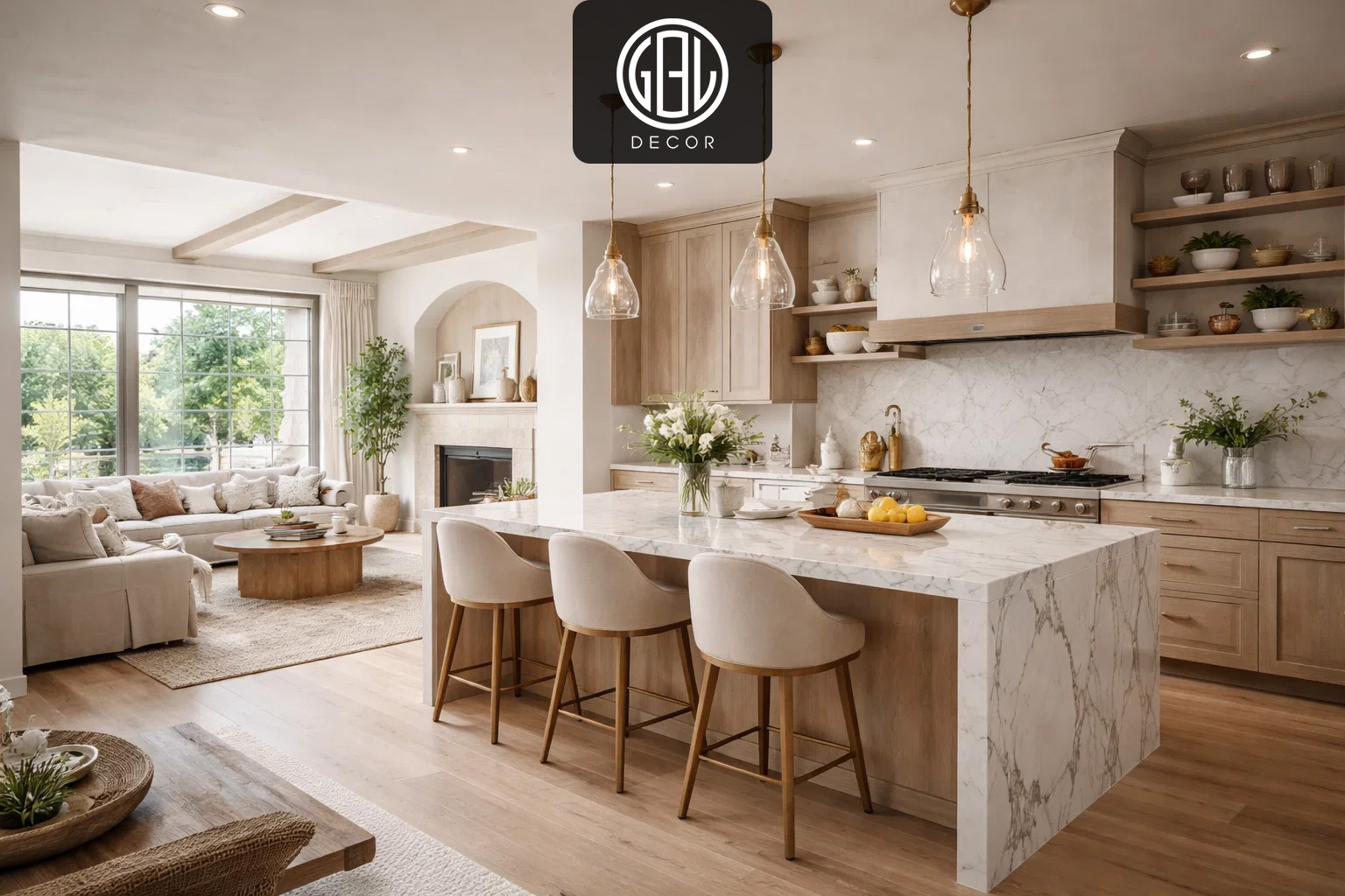 Vai trò của thiết kế nội thất phòng bếp trong tổng thể không gian