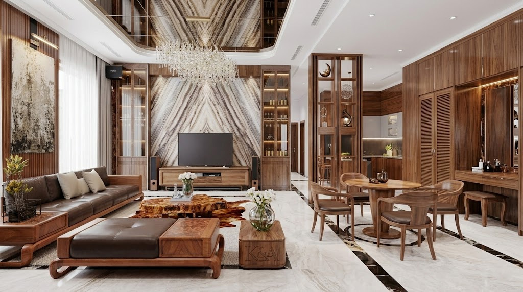 Các loại gỗ chủ đạo trong thi công nội thất đẳng cấp