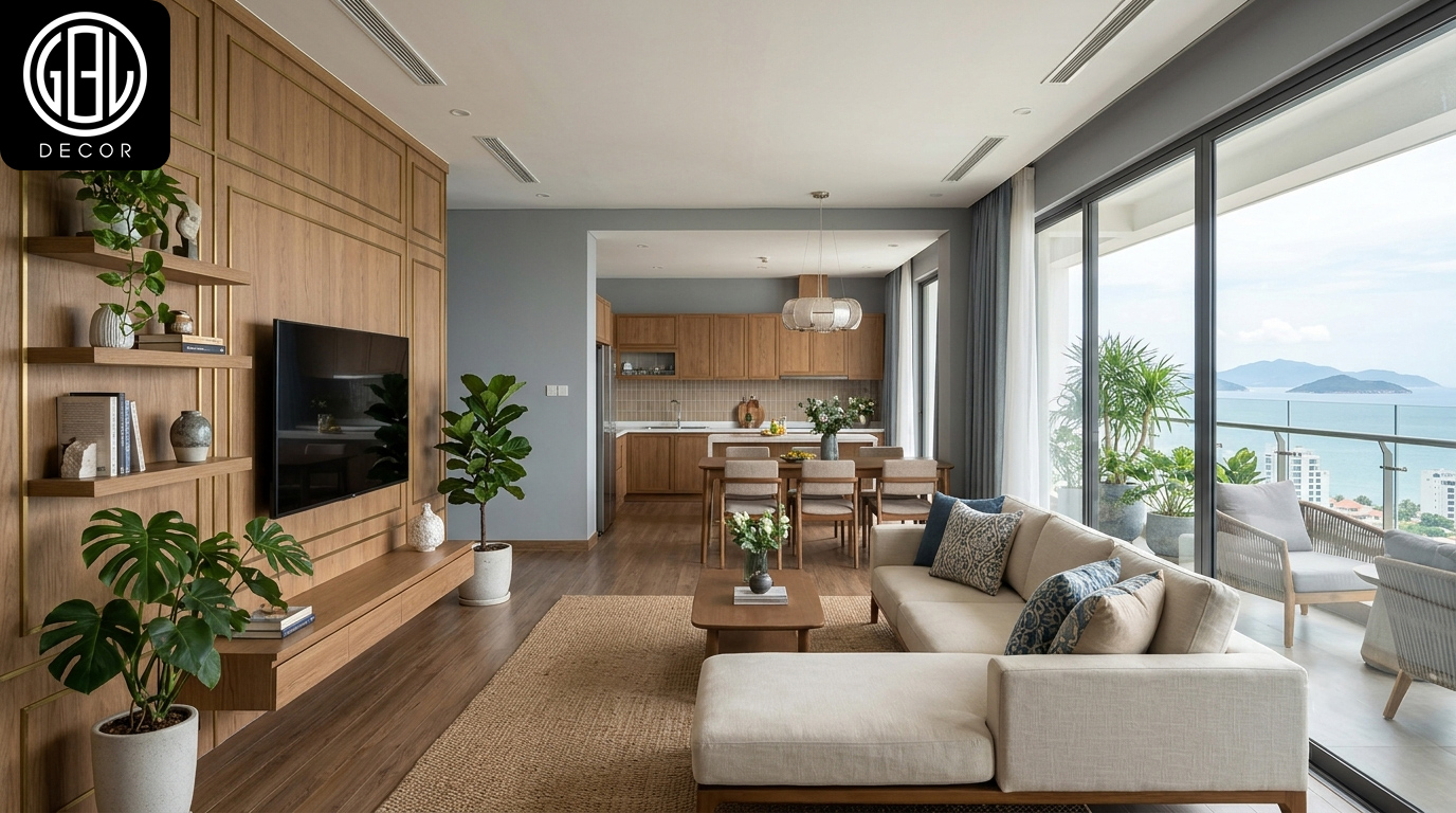 Giải Pháp Phối Hợp Màu Sắc Đồng Bộ Cho Các Khu Vực Chức Năng