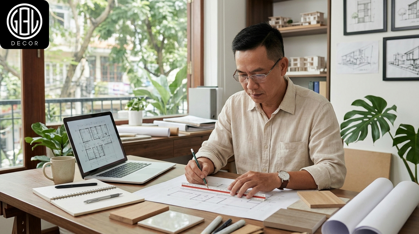 Phương Pháp Thiết Lập Bản Vẽ Sáng Tạo Tối Ưu Không Gian Sống Thực Tế
