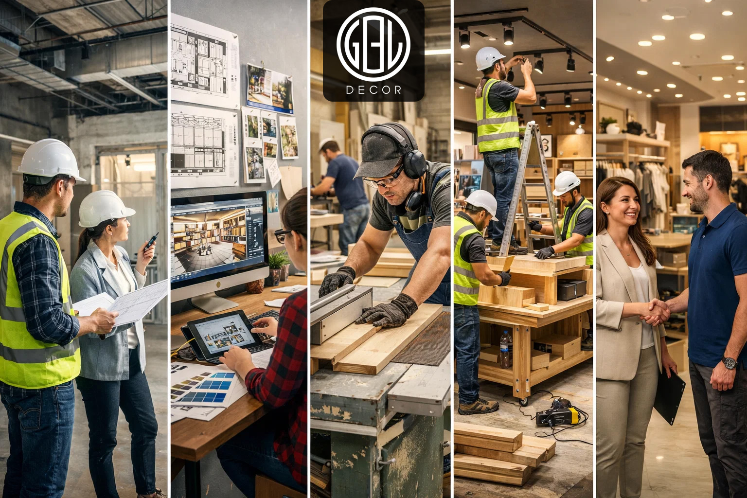 Quy Trình Thi Công Nội Thất Cửa Hàng Chuyên Nghiệp