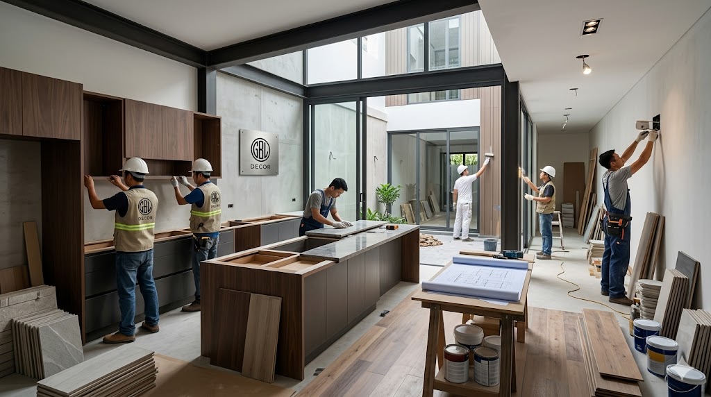 Quy trình thi công nội thất nhà phố tại Biên Long Group