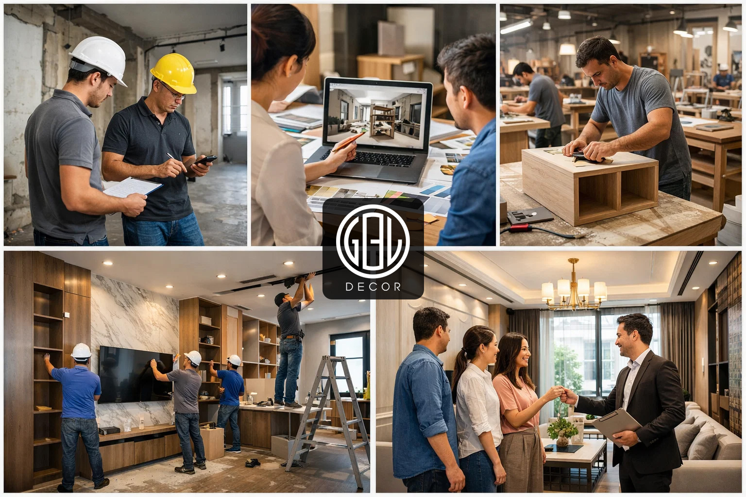 Quy Trình Thi Công Nội Thất Nhà Phố