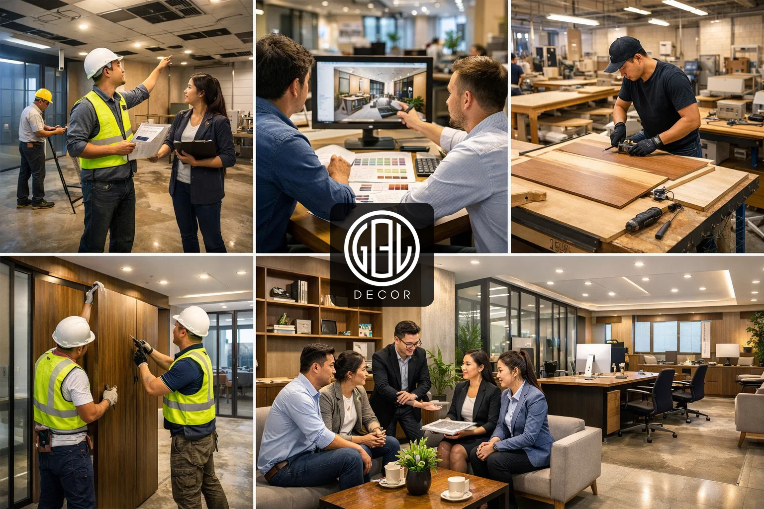 Quy Trình Thi Công Nội Thất Văn Phòng Tại Biên Long Group