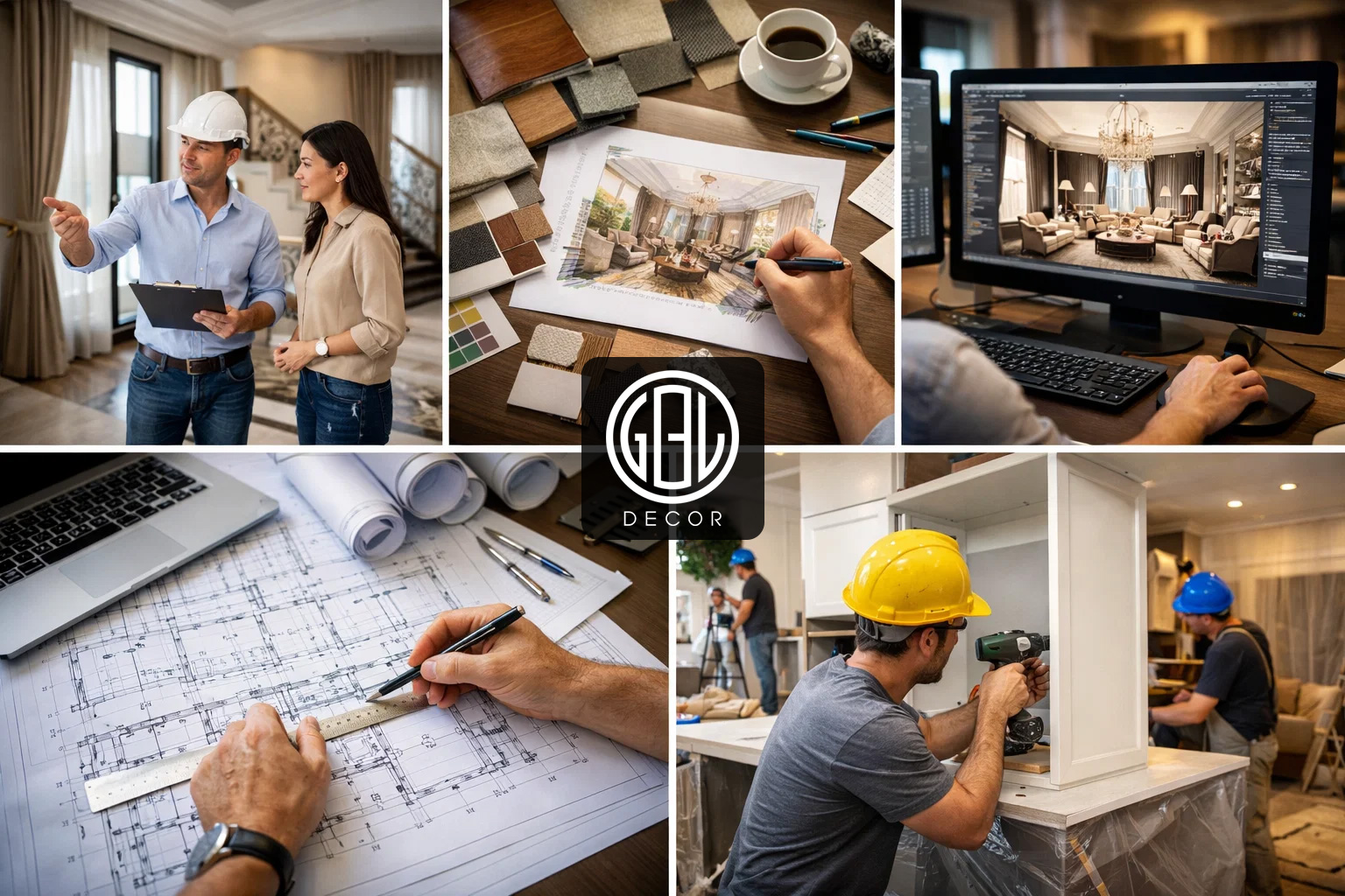 Quy Trình Thiết Kế Nội Thất Biệt Thự
