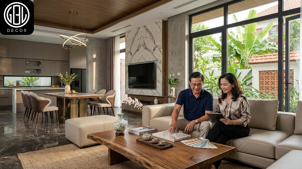Thi công nội thất Nha Trang trọn gói phù hợp với những loại công trình nào?
