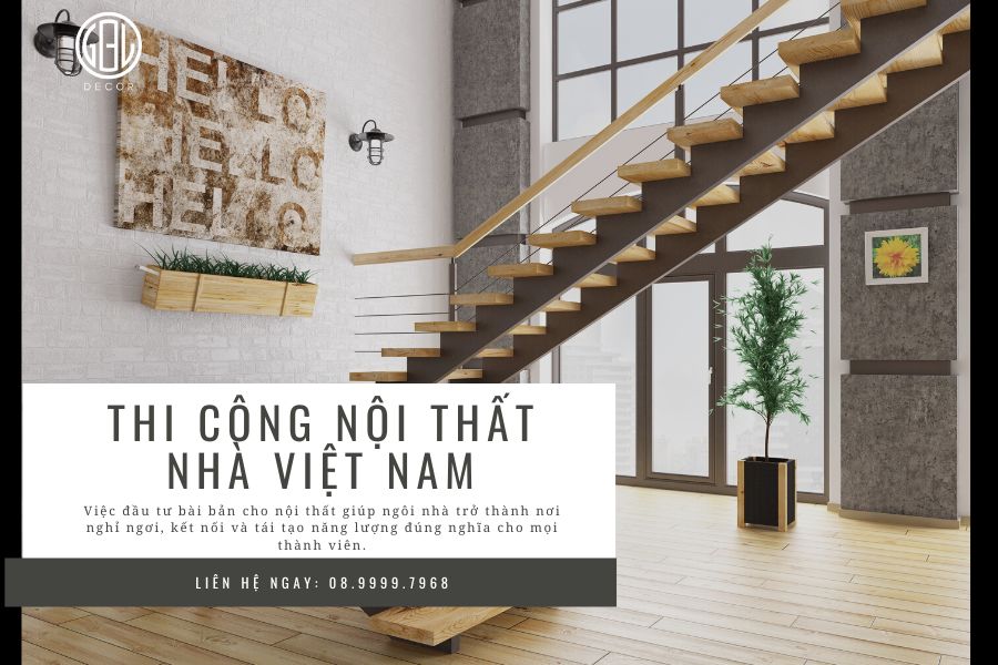   Thi công nội thất nhà Việt: Sự giao thoa giữa truyền thống và phong cách hiện đại