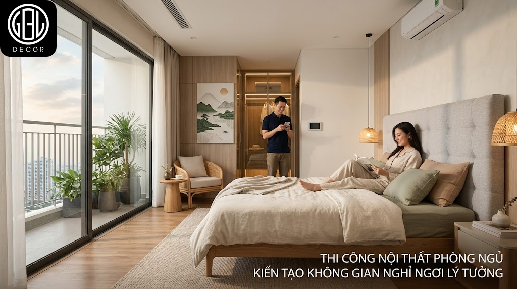 Thi Công Nội Thất Phòng Ngủ: Kiến Tạo Không Gian Nghỉ Ngơi Lý Tưởng