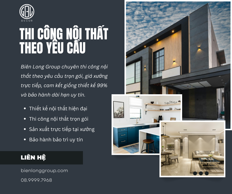 thi công nội thất theo yêu cầu