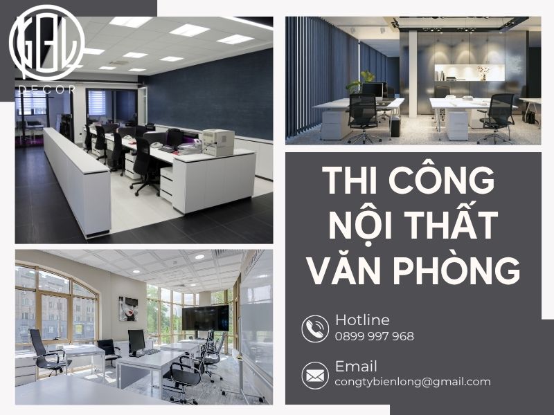 Thi công nội thất văn phòng