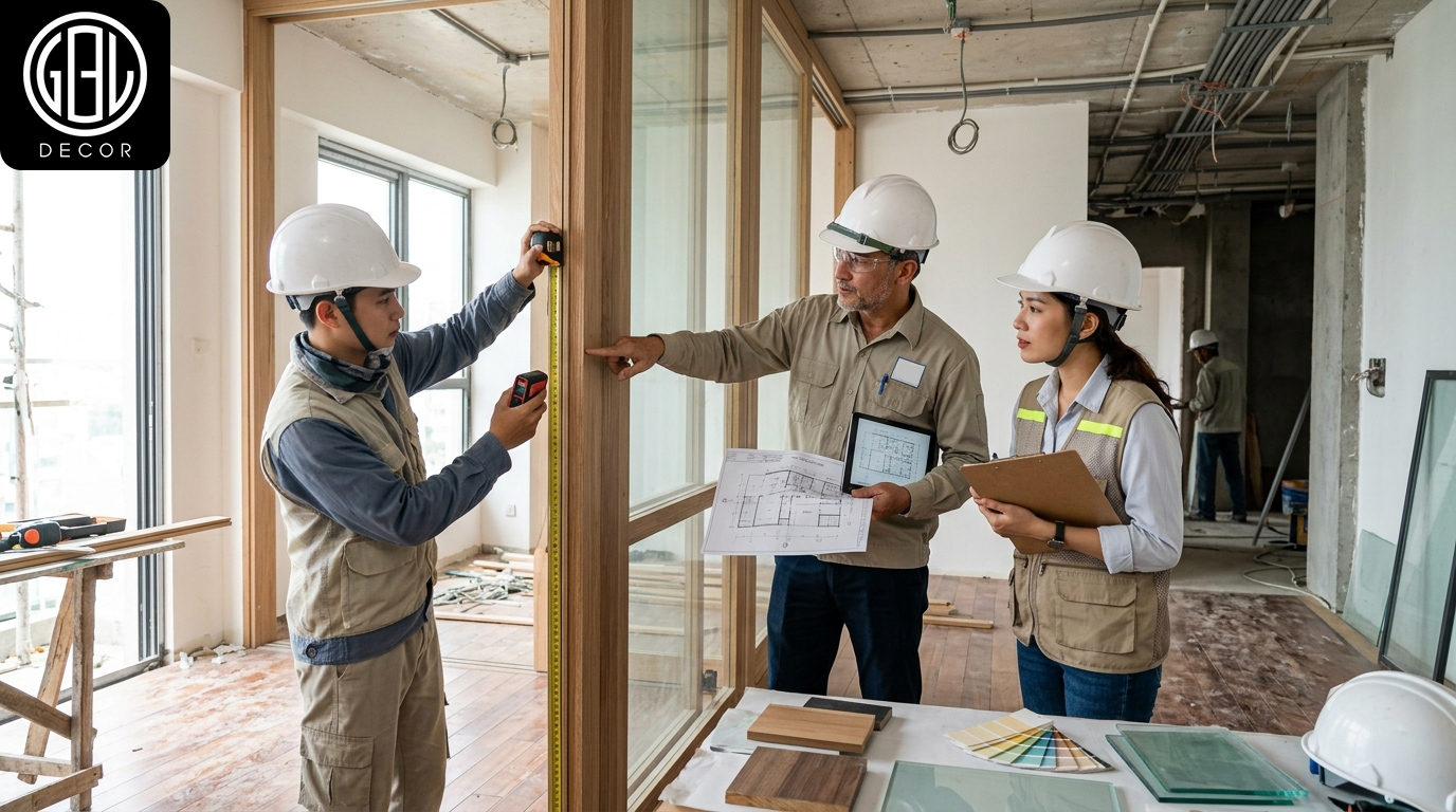 Tiêu chí lựa chọn vật liệu và kiểm soát chất lượng công trình