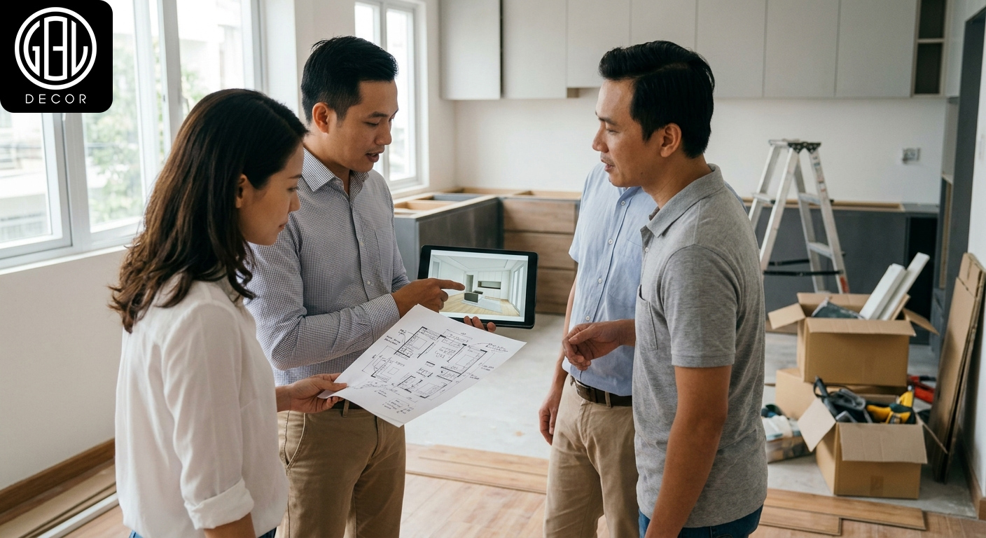 Tối ưu hóa trải nghiệm khách hàng với dịch vụ thi công nội thất trọn gói