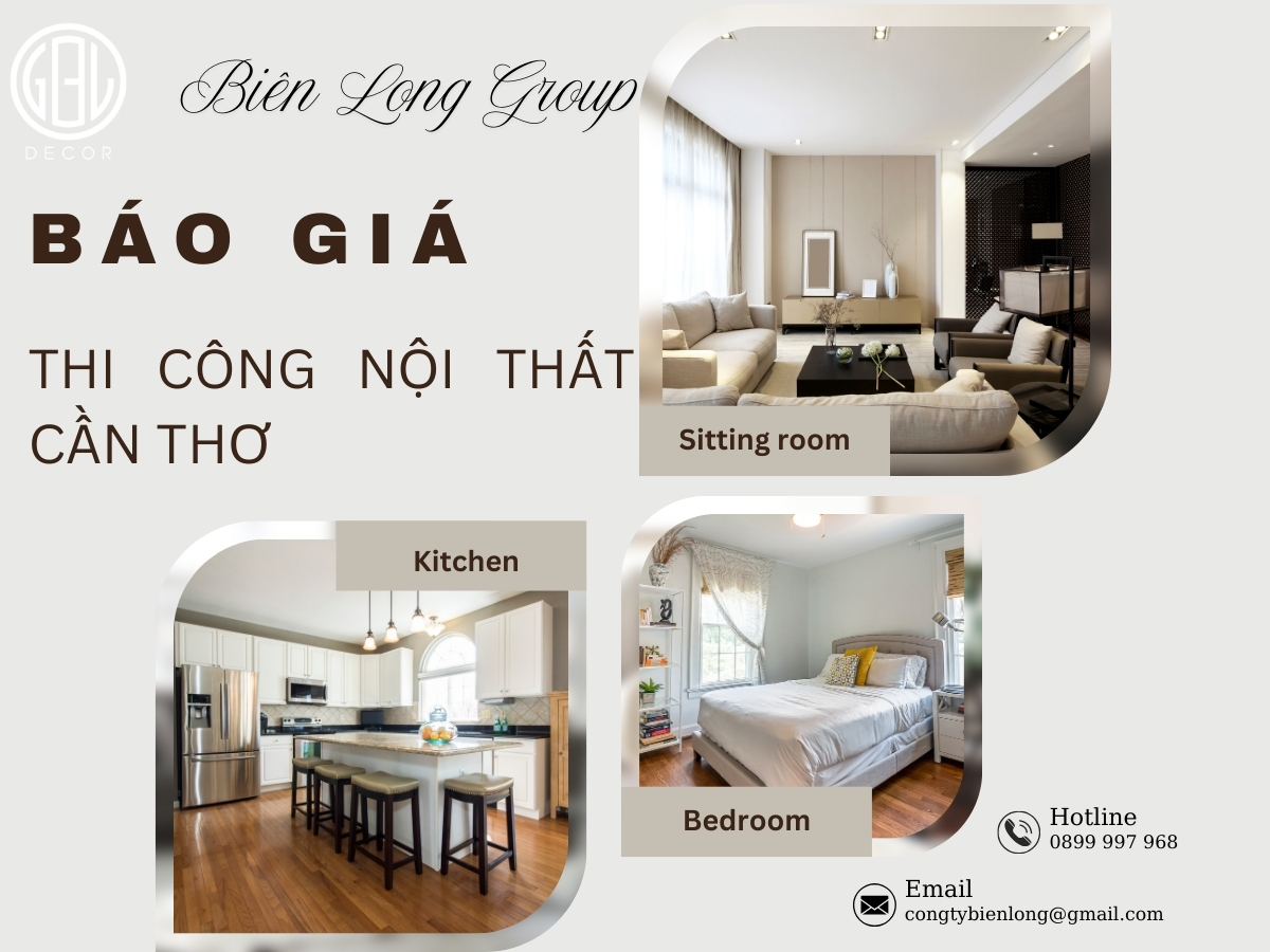 Báo giá thi công nội thất Cần Thơ mới nhất năm nay bạn nên biết