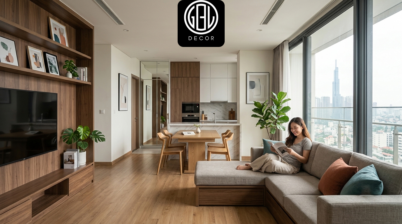 Bí Quyết Tối Ưu Hóa Không Gian Sống Với Dịch Vụ Thiết Kế Nội Thất Chung Cư Cao Cấp