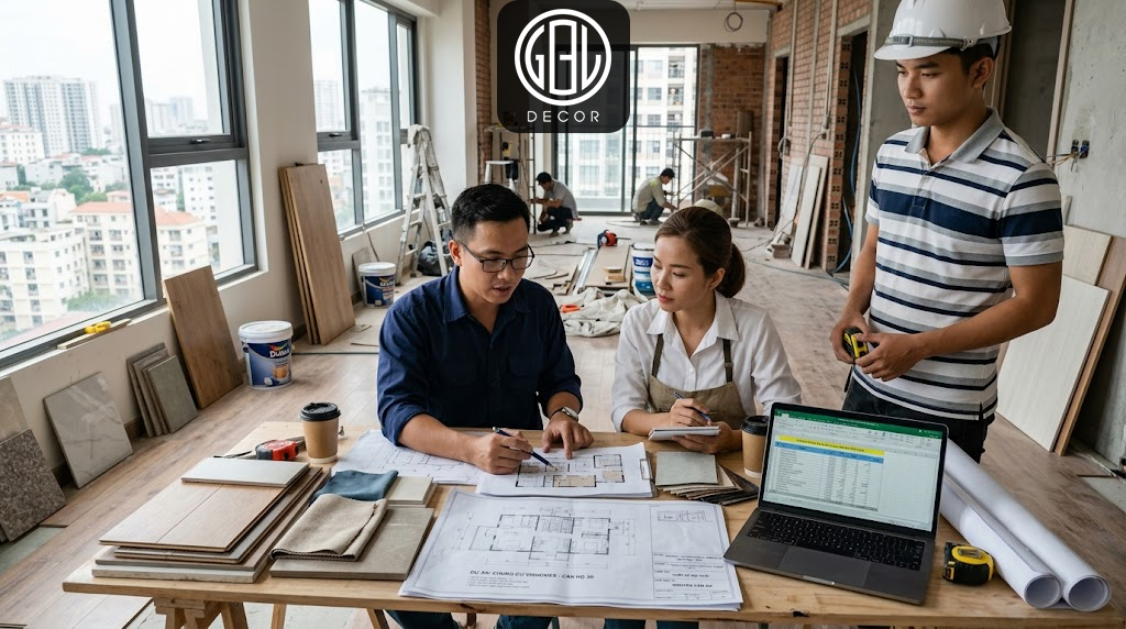 Các Yếu Tố Ảnh Hưởng Đến Chi Phí Thi Công Nội Thất Hiện Nay