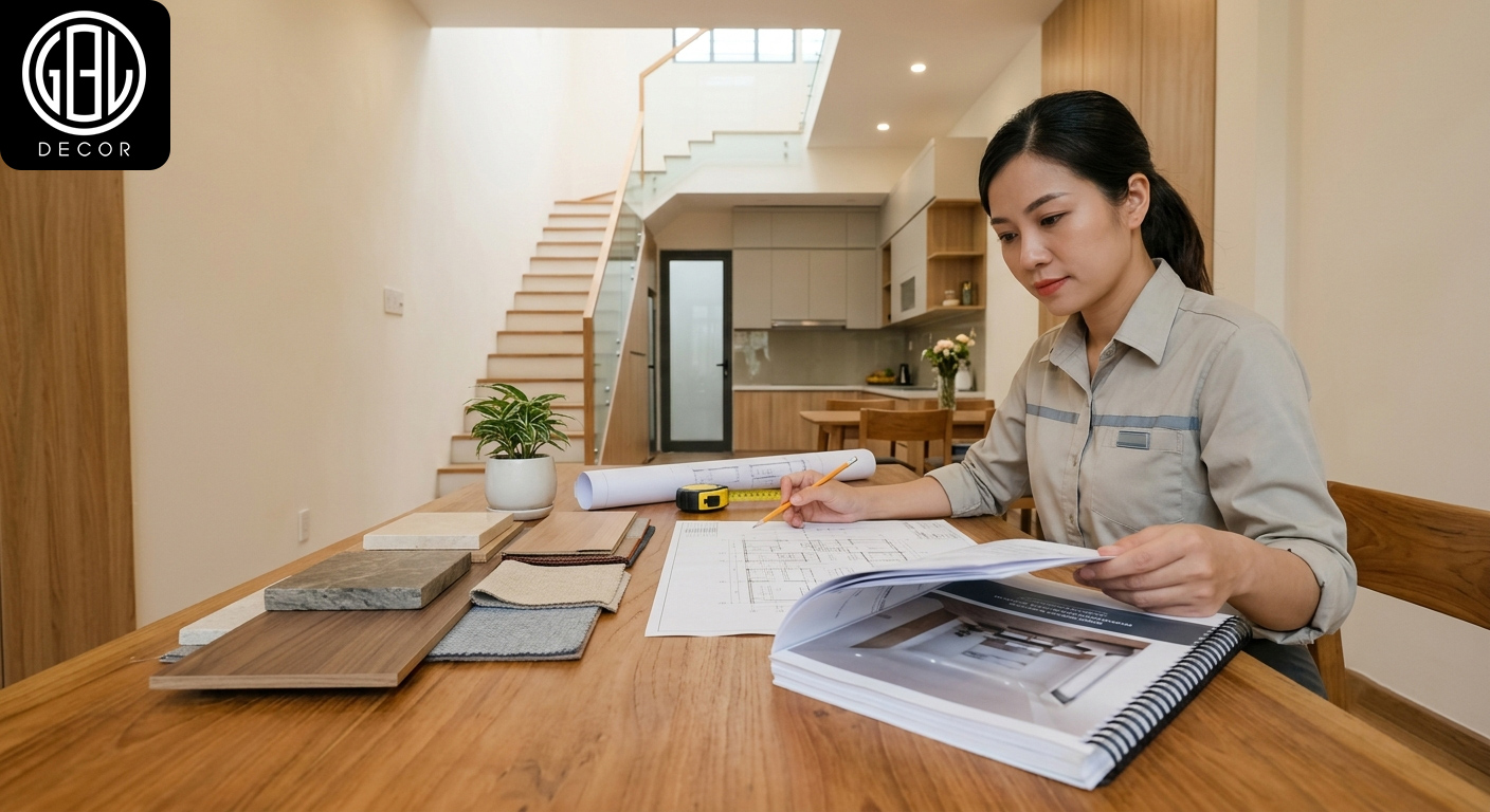 Cẩm Nang Thi Công Nội Thất Nhà Phố: Giải Pháp Tối Ưu Cho Tổ Ấm Việt
