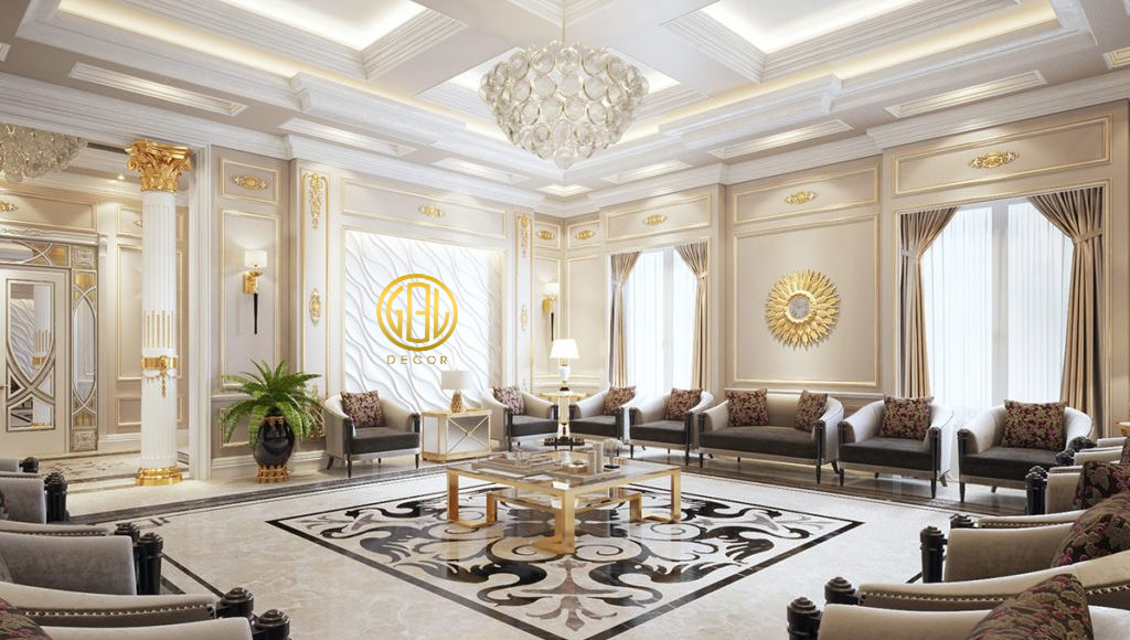 Đẳng cấp nghệ thuật trong thi công nội thất biệt thự cao cấp và sang trọng