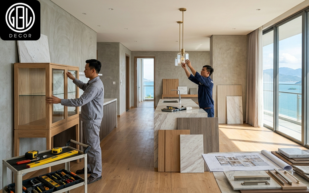 Dịch Vụ Thi Công Nội Thất Nha Trang Chuyên Nghiệp Và Đẳng Cấp