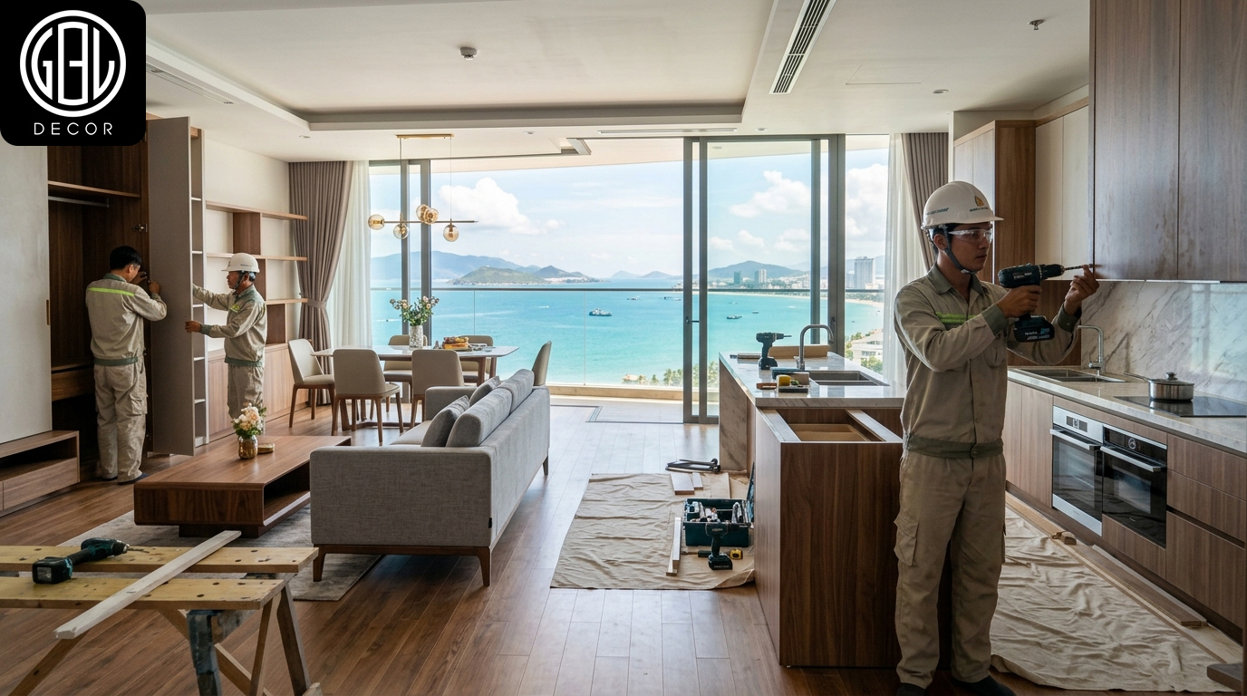 Dịch Vụ Thi Công Nội Thất Nha Trang Trọn Gói Chuyên Nghiệp Đỉnh Cao