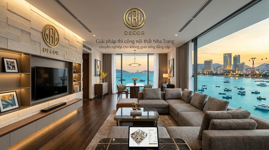 Giải pháp thi công nội thất Nha Trang chuyên nghiệp cho không gian sống đẳng cấp