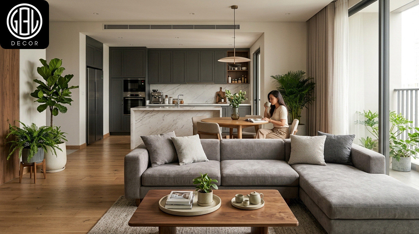 Giải Pháp Thiết Kế Thi Công Nội Thất Trọn Gói Đỉnh Cao Cho Tổ Ấm Việt