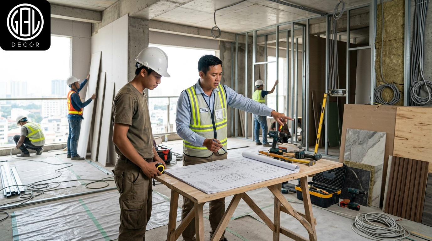 Lộ Trình Quản Lý Và Kiểm Soát Tiến Độ Thực Hiện Căn Hộ Chuẩn Kỹ Thuật
