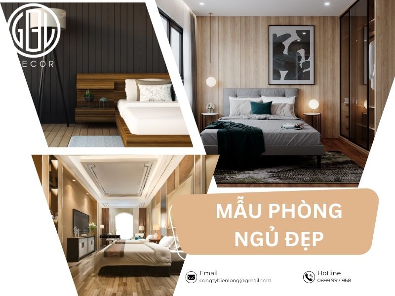 Mẫu phòng ngủ đẹp mang đến giấc ngủ trọn vẹn và thư giãn tuyệt đối