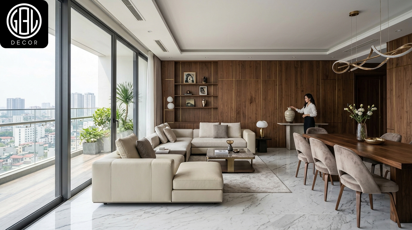 Nghệ Thuật Thiết Kế Thi Công Nội Thất Trọn Gói Sang Trọng Đẳng Cấp