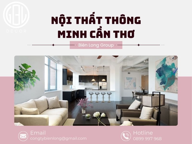 Nội thất thông minh Cần Thơ giải pháp tiết kiệm không gian tối ưu