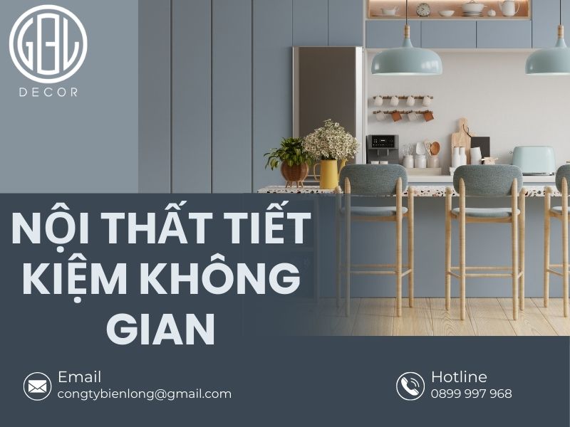 Nội thất tiết kiệm không gian lựa chọn lý tưởng cho nhà nhỏ
