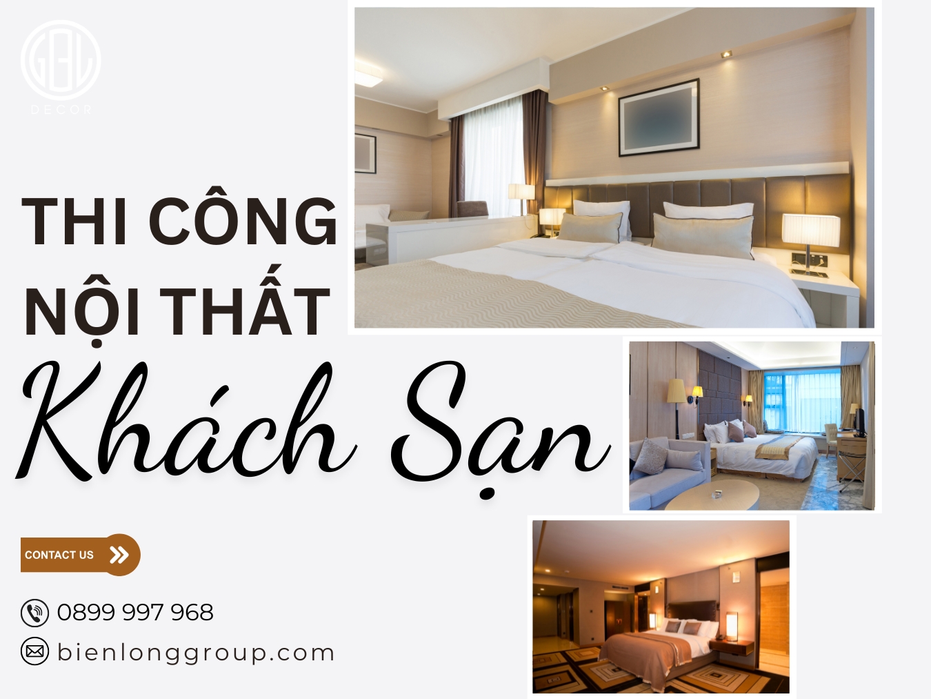 Thi công nội thất khách sạn 5 sao Nha Trang