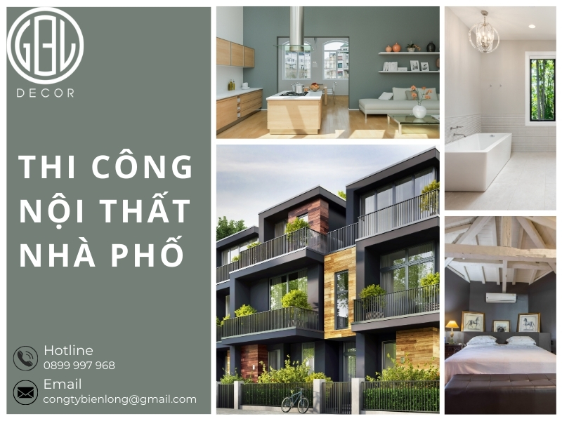 Thi công nội thất nhà phố tạo dấu ấn riêng cho từng ngôi nhà