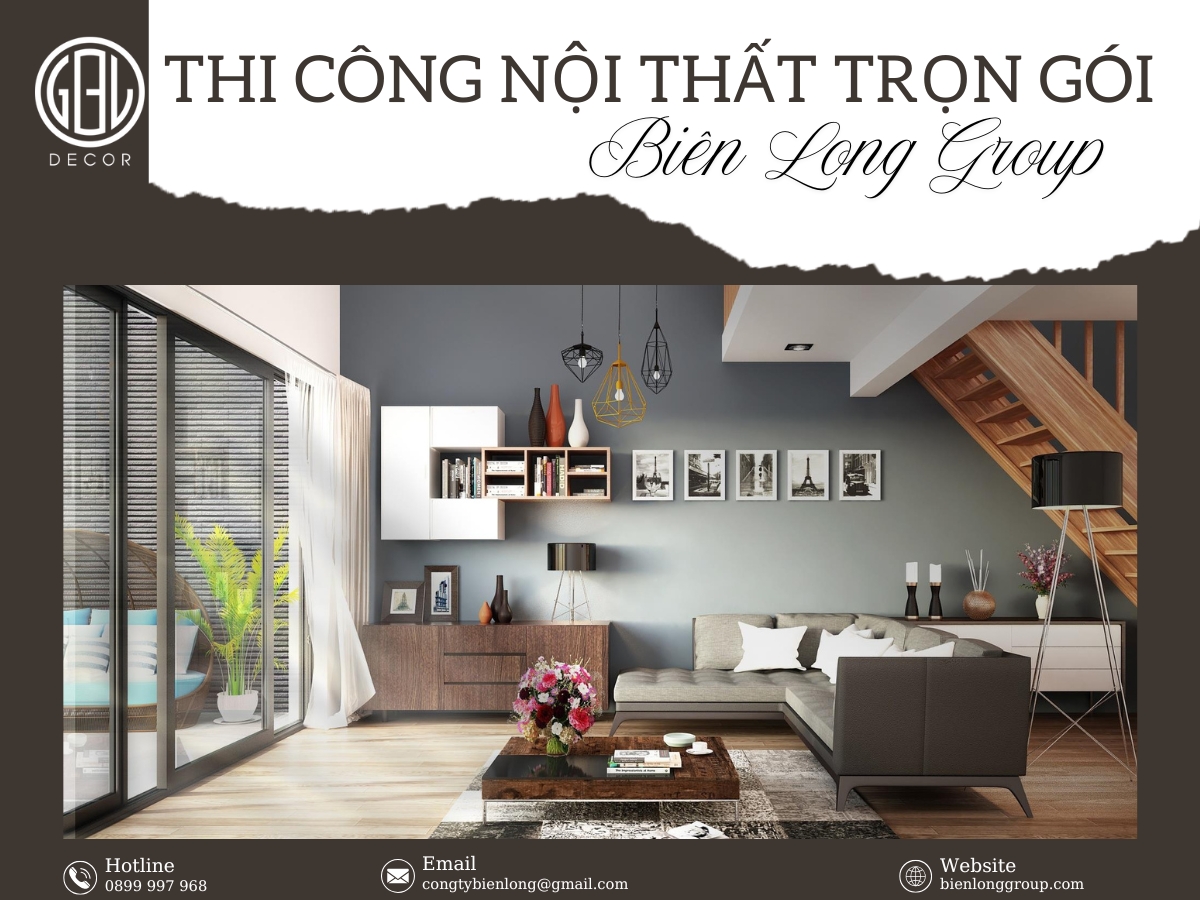 Thi công nội thất trọn gói Cần Thơ chuyên nghiệp và tinh tế