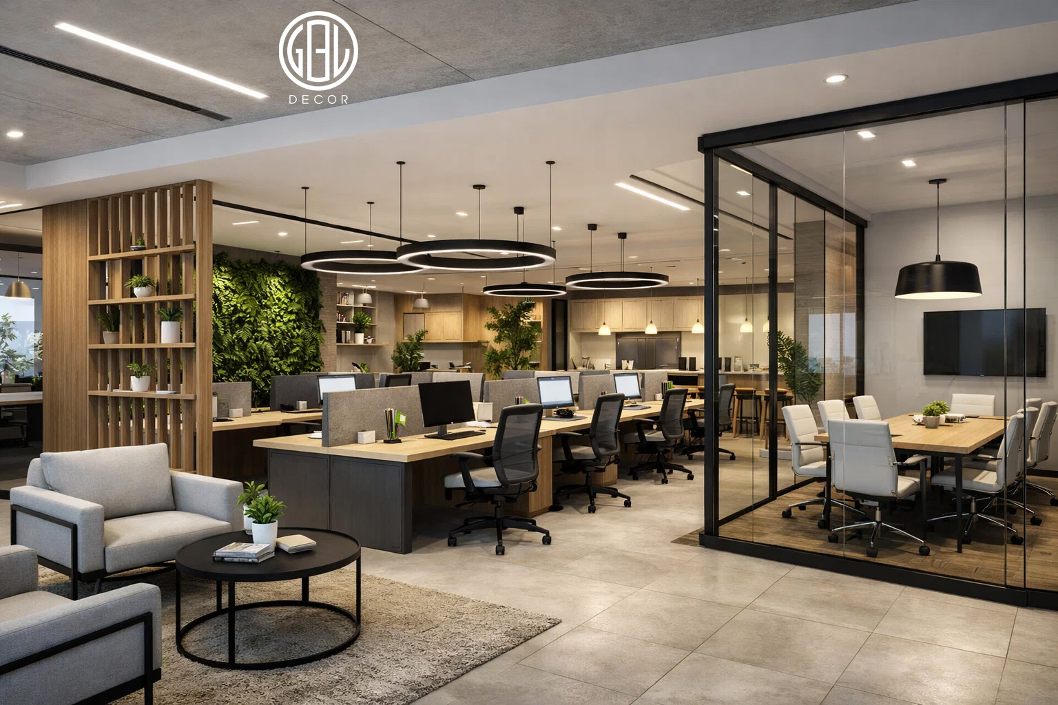 Thi công nội thất văn phòng Cần Thơ – Giải pháp tối ưu không gian làm việc chuyên nghiệp và hiệu quả