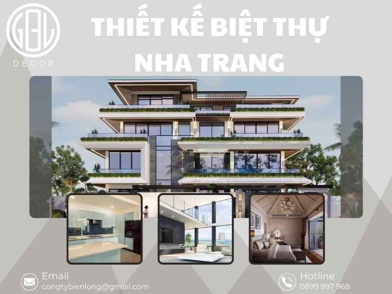 Thiết kế biệt thự Nha Trang sang trọng đậm chất nghỉ dưỡng