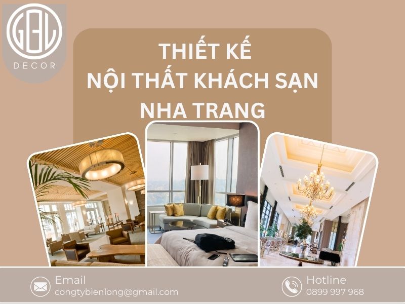 Thiết kế nội thất khách sạn Nha Trang tạo ấn tượng khó quên