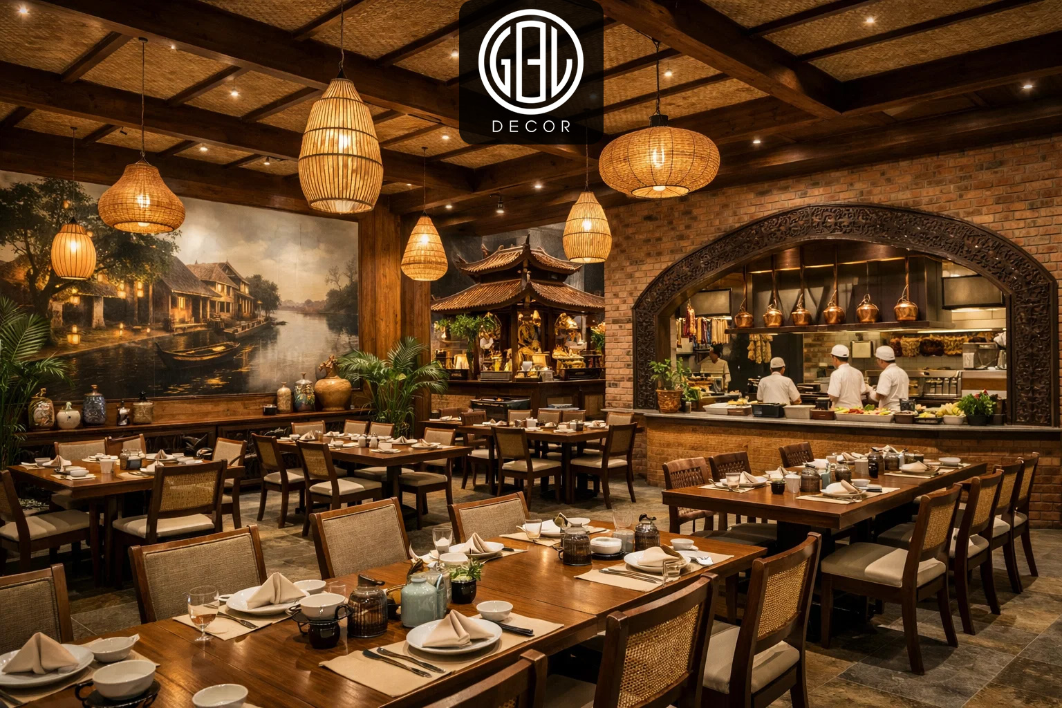 Thiết Kế Nội Thất Nhà Hàng – Giải Pháp Tạo Dấu Ấn Thương Hiệu Và Tối Ưu Trải Nghiệm Khách Hàng