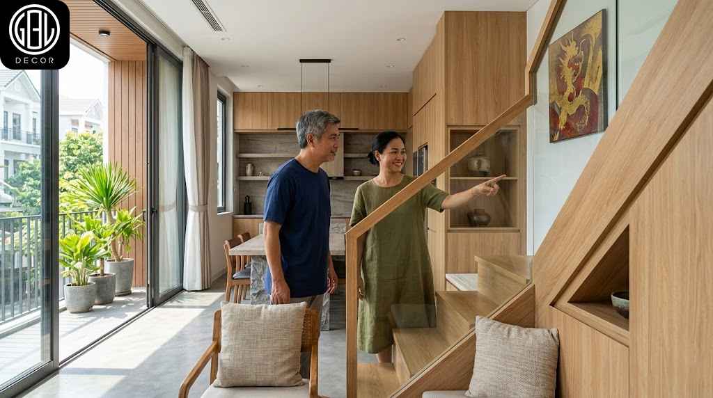 Thiết Kế Nội Thất Nhà Phố: Nghệ Thuật Tối Ưu Không Gian Và Khẳng Định Đẳng Cấp
