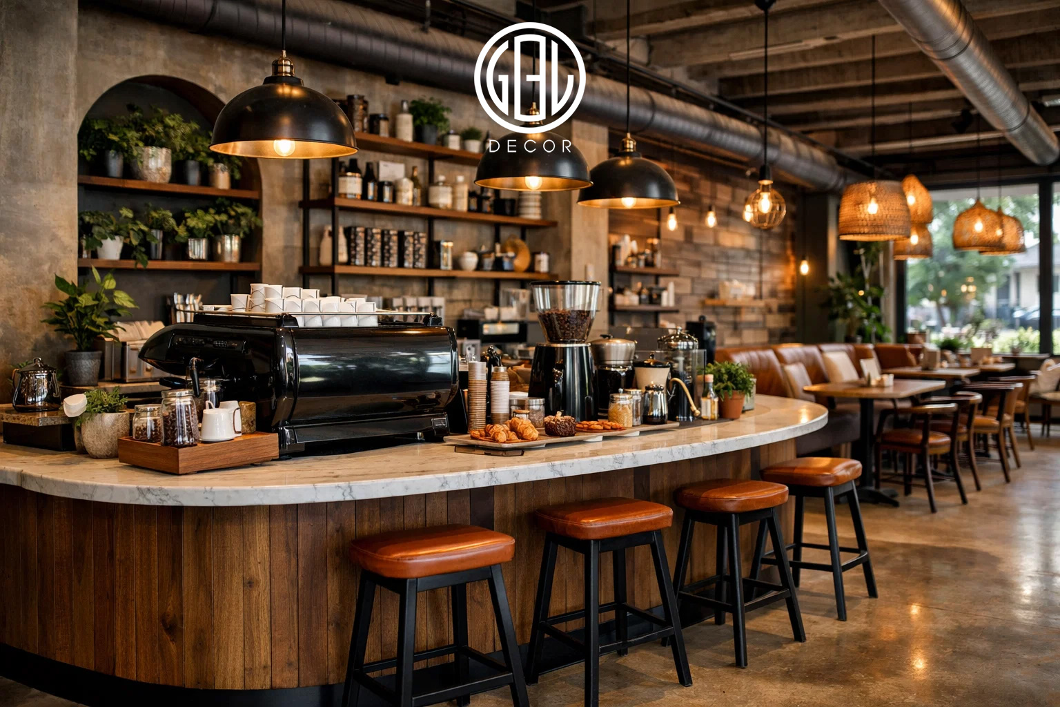 Thiết kế nội thất quán cà phê – Giải pháp kiến tạo không gian kinh doanh hiệu quả và bền vững
