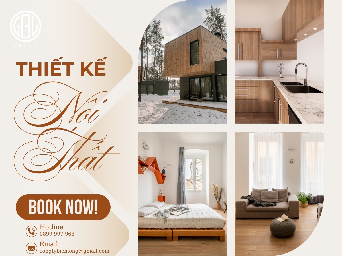 Thiết kế nội thất sáng tạo mang đậm dấu ấn cá nhân