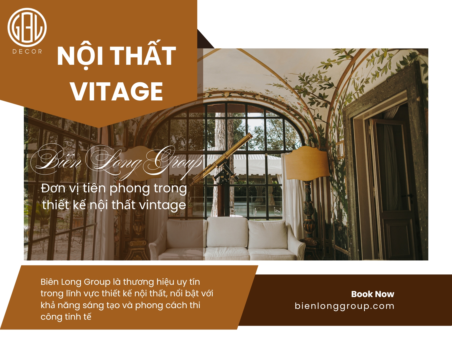 Thiết kế nội thất vintage – Hơi thở hoài cổ trong không gian hiện đại