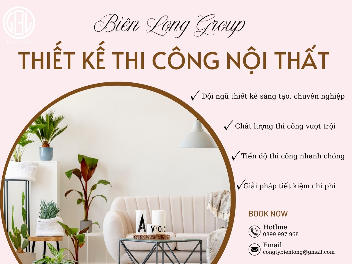 Thiết kế thi công nội thất Cần Thơ đẳng cấp cho mọi không gian