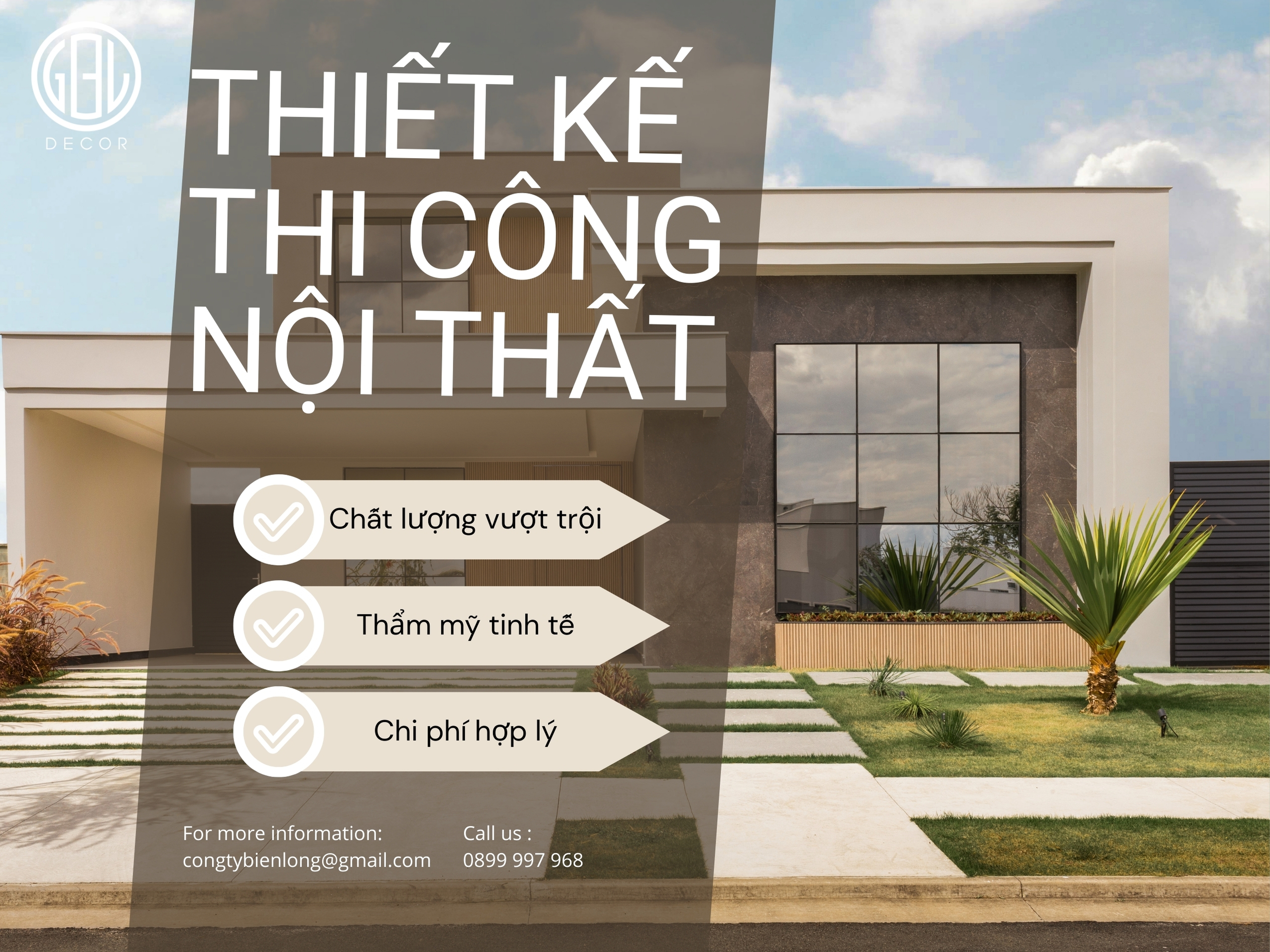 Thiết kế thi công nội thất: Giải pháp tối ưu cho không gian sống và làm việc hiện đại