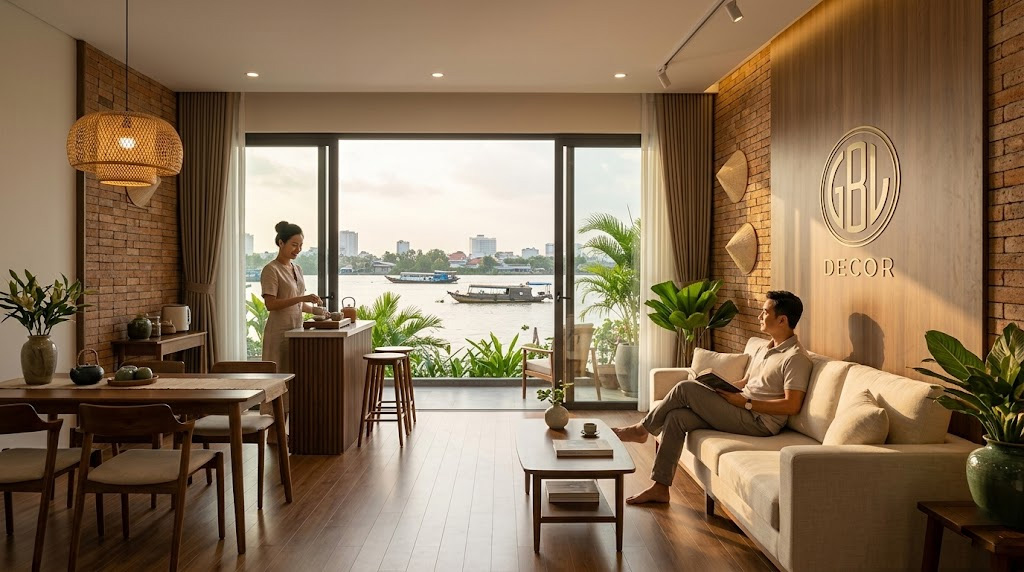 Xu hướng thi công nội thất Cần Thơ nâng tầm không gian sống miền Tây